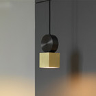 Postmodern gold pendant lamps creative Nordic living room  restaurant designer light  model room pendant lamp(WH-AP-111