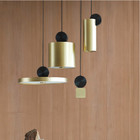 Postmodern gold pendant lamps creative Nordic living room  restaurant designer light  model room pendant lamp(WH-AP-111