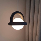 Danish Minimalist Pendant Light Green/Black/Gray Restaurant Bedroom Balloon pendant Lamp（WH-AP-468）
