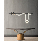 Nordic Designer Long Arc Lamp Spotlight chandelier dining room Bar Minimalism Chandelier(WH-MI-391)
