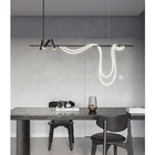 Nordic Designer Long Arc Lamp Spotlight chandelier dining room Bar Minimalism Chandelier(WH-MI-391)
