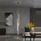Retro Stainless Steel chandelier Minimalism Designer Living Room linear chandelier(WH-MI-392)