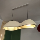 Postmodern Minimalist White chandeliers Resin Design Living Room wabi sabi chandelier(WH-MI-395)