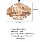 Retro Nordic Chandelier Clothing Store Industrial Hemp Rope Headlight Lamp（WH-VP-202)