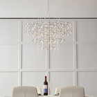 Modern Decoration Crystal Chandelier for Living Room Room Decor Stainless Steel Chandelier(WH-MI-447)