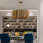 Luxury Gold Chandelier For Living Room Modern LED Home Decor tube chandelier(WH-CY-166)