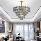 Modern Luxury Crystal LED Chandelier Lighting Home Decoration crystal light chandelier(WH-CY-225)
