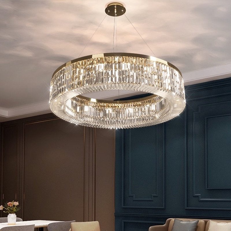 luxury Decor Led Chandelier Creative Crystal Living Room Lamp Modern large chandelier(WH-CY-169)