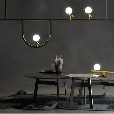 Nordic lustre metal Designer bird Pendant light art dining room office  Yanzi Pendant Lamp(WH-GP-155)