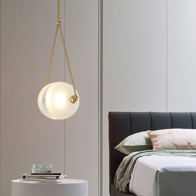 Nordic glass ball pendant light Loft Decor Minimalist Restaurant Synapse Pendant Lamp(WH-GP-142)