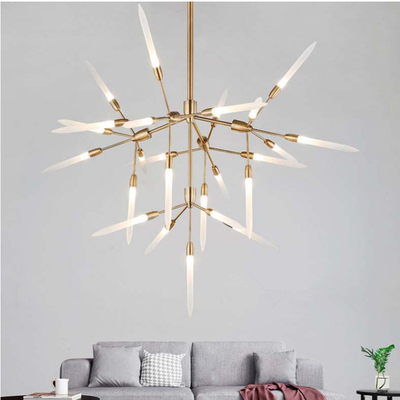 LED Design sputnik Chandelier Living Room Bedroom Dining Room Decor Spur Chandelier(WH-MI-337)