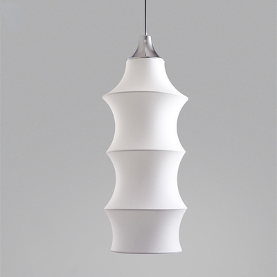 Nordic Silk Long Chandelier Modern Designer Study Bedroom Room Falkland Pendant Lamp(WH-MI-350)