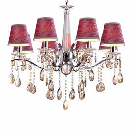Grey Lampshade metal chandelier for indoor home lighting fixtures (WH-MI-61)