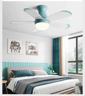 Control Low Floor Household Fan lamp colorful Children Room Ceiling Fan Light(WH-VLL-33)