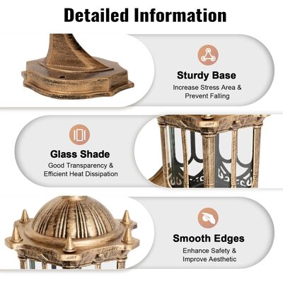 Hotel Bedside Lighting Postmodern long pole Round Glass Wall Lamp (WH-VR-115)