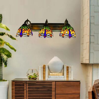 Vintage Retro Wall lamp LED round acrylic design with touch switch suitable for home hotel villa bar and project lighting applications(WH-VR-119)