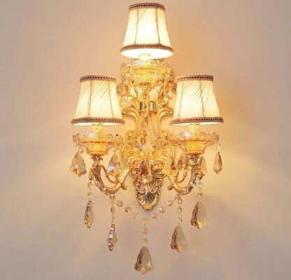 Bedroom Corridor Industrial Wall  Sconce Bedside Crystal Wall Lamp (WH-VR-128)