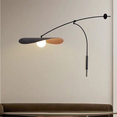 Designer Adjustable leaf Wall Lamp Long Arm Sconces Light  (WH-VR-135)