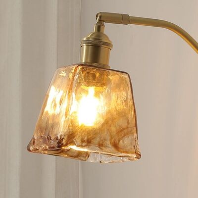 Art Creative Bedroom Foyer Lighting Japan Retro Glass Wood Wall Lamp(WH-VR-155)
