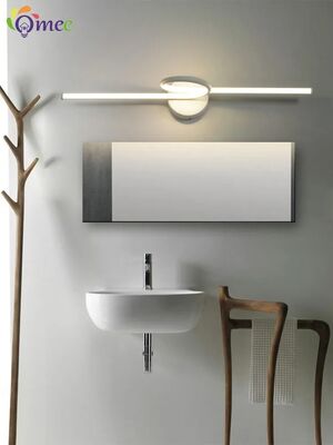 LED Vanity Lamp for Bathroom Restroom Wash Basin Minimalist Black curve line 10W Mirror Light(WH-MR-91)