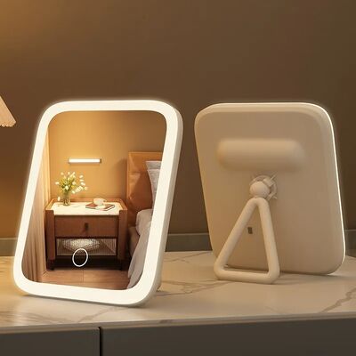LED Desktop Fill Light Small Makeup Mirror With Light(WH-MR-109)