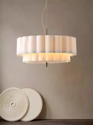 Indoor Lighting Fixtures Home Pendant Lights Retro Wabi Sabi Fabric Chandeliers (WH-VP-302)
