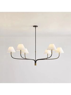 Country Villa Living Room Elegant and Warm Branch Shaped Minimalist Hall Bedroom Study Vintage Pendant Light (WH-VP-312)