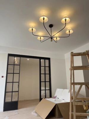 Country Villa Living Room Elegant and Warm Branch Shaped Minimalist Hall Bedroom Study Vintage Pendant Light (WH-VP-312)