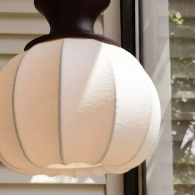 Dining Room Kitchen Chandelier Home Decor Bedsroom Bedside Hanging Light Vintage Wooden Ceiling Pendant Lamp (WH-VP-313)