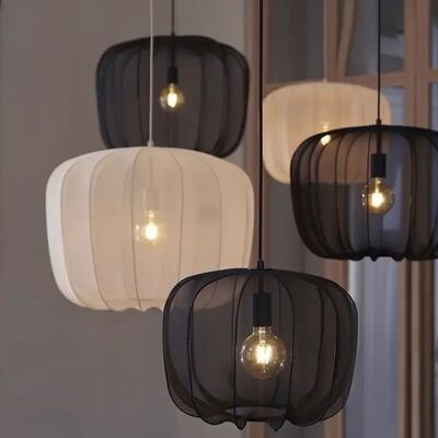 Nordic Designer Fabric Art Chandeliers Home Decor Retro Pendant Lamp (WH-VP-321)