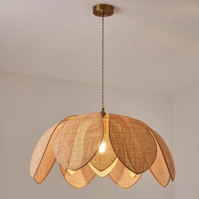 Designer Lamps Living Room Dining Room Lamps Chinese Style Petal Shape Pendant Light(WH-WP-92)