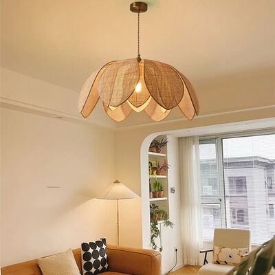Designer Lamps Living Room Dining Room Lamps Chinese Style Petal Shape Pendant Light(WH-WP-92)