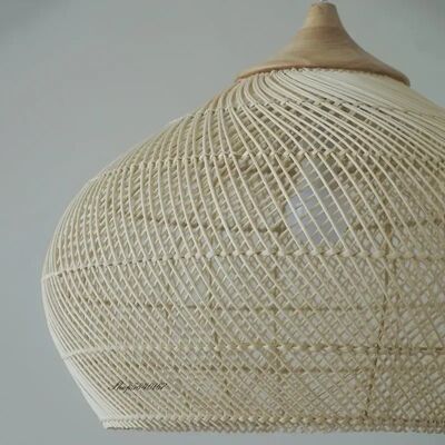 Restaurant Pendant Lamp Homestay Chinese Style Vine Woven Pendant Lamp(WH-WP-106)