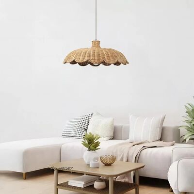 Restaurant Light Coffee Shop Home Decoration Natural Rattan Handmade Weave Pendant Lamps(WH-WP-137)