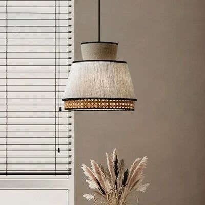 Kitchen Hanging Lights Living Room Decor Home Classical Art Cloth Cover Pendant Lights(WH-WP-146)