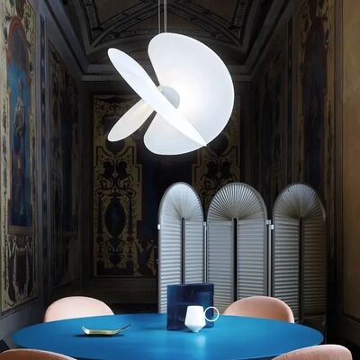 Silk Fabric Chandelier Eye Protection LED Levante Pendant（WH-AP-607）