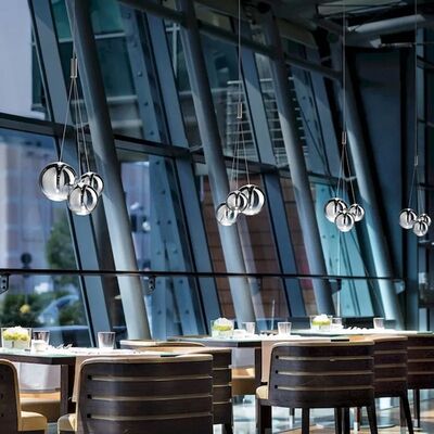 Royal Glass Ball Pendant Lamp Burst Multi-Light Pendant（WH-AP-608）