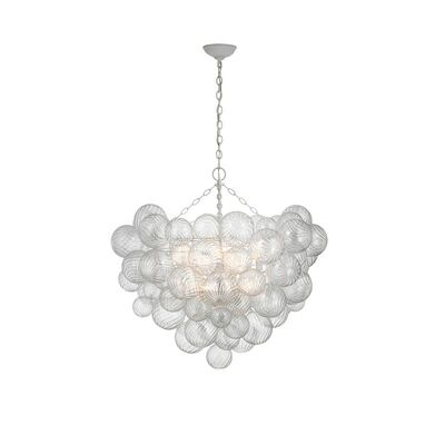 Gold Chrome Glass Bubble Dimmable LED Chandelier Talia Chandelier（WH-AP-620）