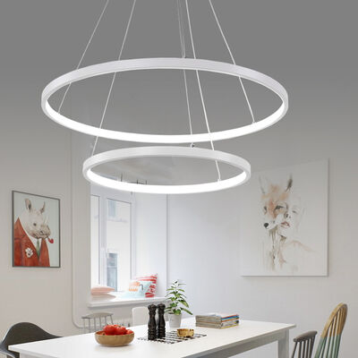 Acrylic Aluminum Body LED Ceiling Lamp Fixtures Groove Four Tier Pendant（WH-AP-629）