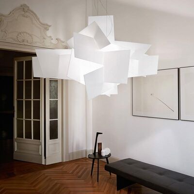 Modern Minimalist Living Room Ceiling Chandelier  Big Bang LED Suspension（WH-AP-634）