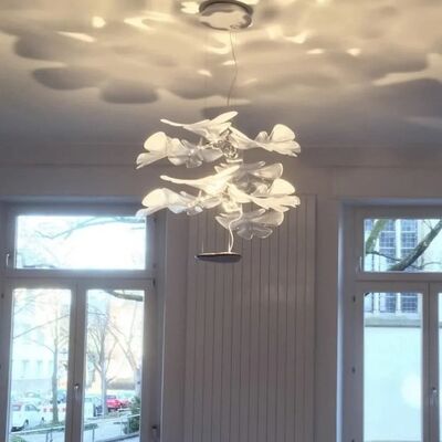 Petal-shaped White Shadow Chandelier Chlorophilia 2 Suspension（WH-AP-636）