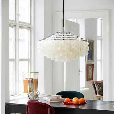 Shell Led Chandelier Restaurant Living Room Hanging Light Selene Chandelier（WH-AP-642）