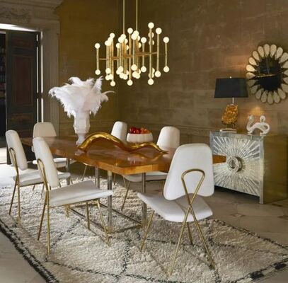 GHJUYIOL Nordic Creative Bamboo Joint Aluminum Tube Pendant Light Meurice Rectangular Chandelier（WH-AP-651）