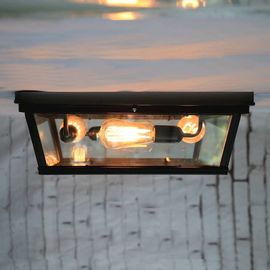 Flush Industrial ceiling lights Loft Square Ceiling Lamp Fixtures (WH-LA-06)