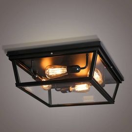 Flush Industrial ceiling lights Loft Square Ceiling Lamp Fixtures (WH-LA-06)