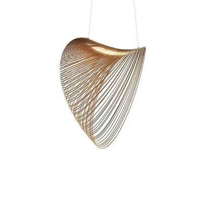 Modern Wood LED Light Pendant Lamp for Staircase Kitchen Restaurant Shop Chandelier（WH-AP-675）