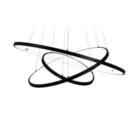 Black kitchen circular pendant lights For Living room Bedroom (WH-AP-18)