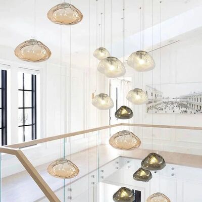 Glass Pendant Light Art Cloud Design Hanging Lamp Blown Glass Pendant lamp（WH-AP-693）