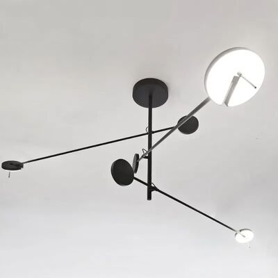 NEW Designer Led Chandelier Black Lustre Adjustable Bedroom Hanging Lamp （WH-AP-696）