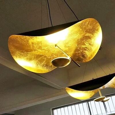 Nordic Creative Flying Saucer LED Pendant Light Personality Minimalist Restaurant Chandelier  （WH-AP-699）